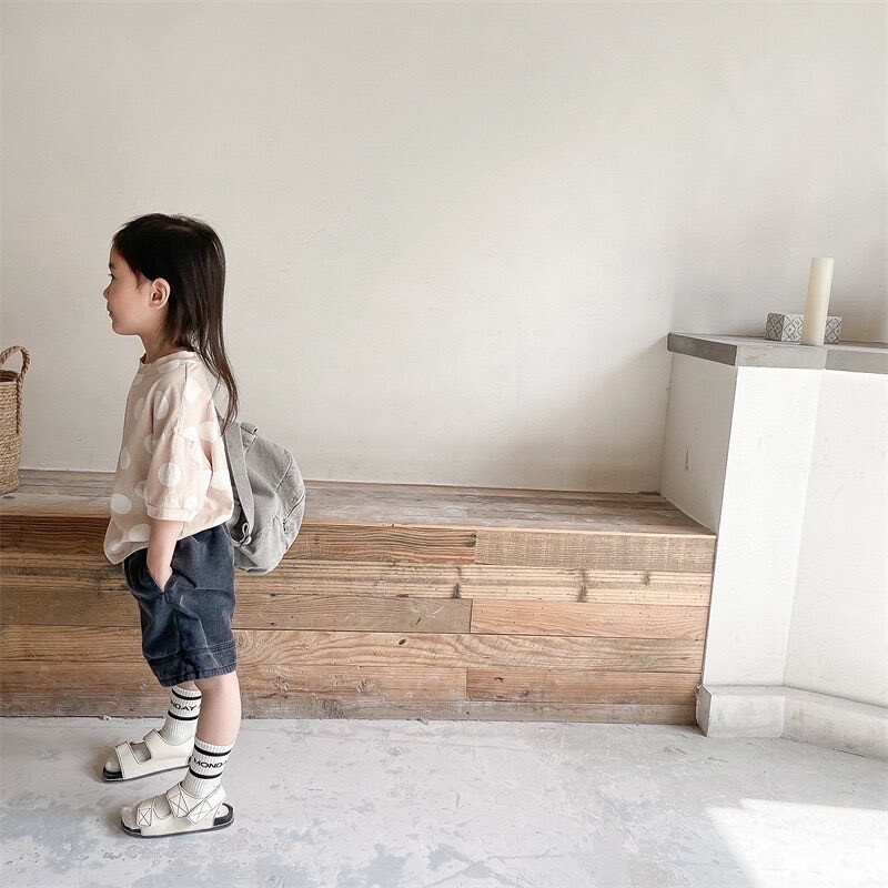 夏日必備！不分男女包色款牛仔五分褲