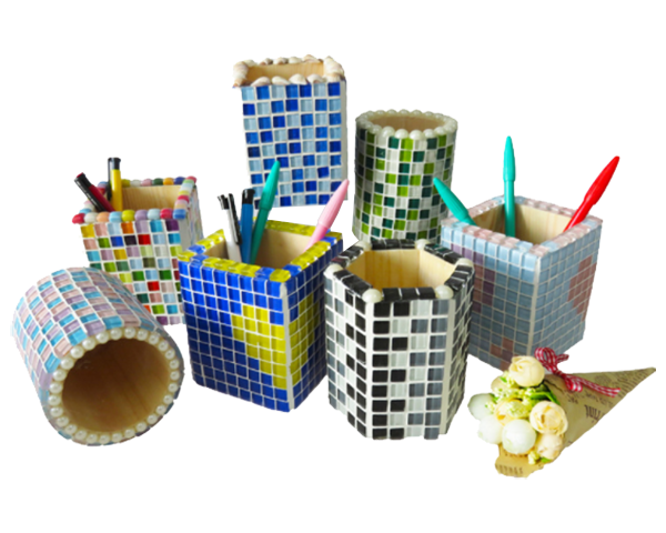 DIY馬賽克筆筒材料包 64207