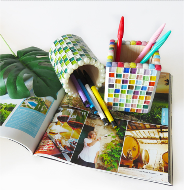 DIY馬賽克筆筒材料包 64207