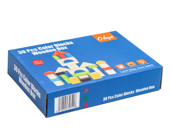 木質盒裝積木 64486