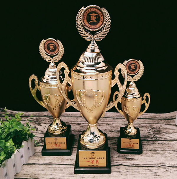 破盤價 8001塑膠獎盃 升級送彩色排版金貼 8001