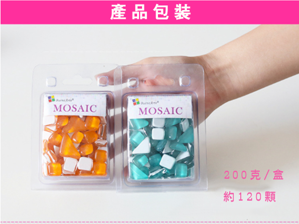 DIY單色水晶玻璃石馬賽克(200g) 57045