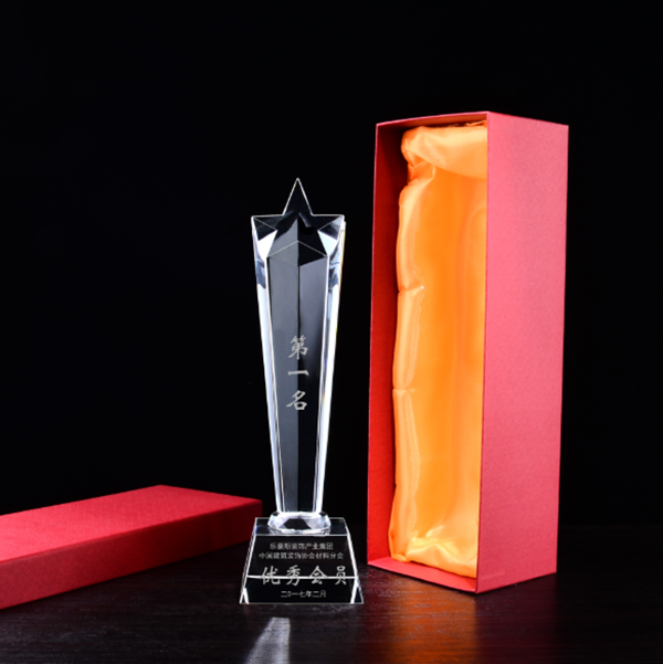 造型水晶獎座 DS256