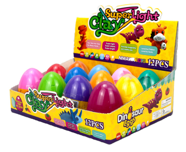 小雞蛋超輕黏土(一盒12件) CE8750