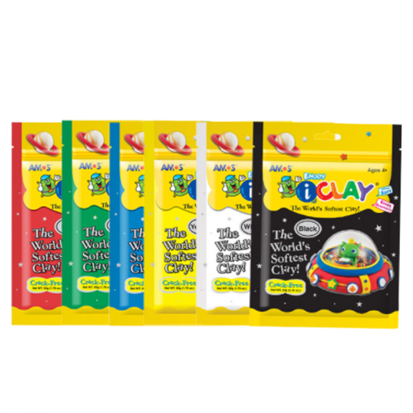 AMOS 50g超輕黏土 IC50RD