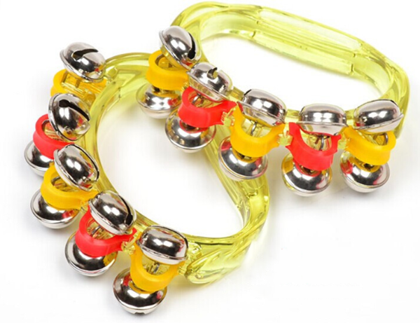 奧福樂器系列 透明塑膠手搖鈴 OR108