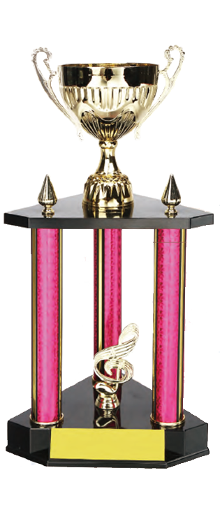 破盤價 SL007 優質金屬獎盃 升級送彩色排版金貼 SL007