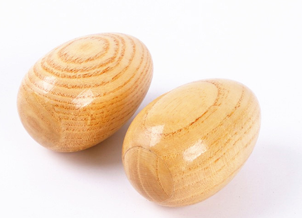 奧福樂器系列木制 原木色砂蛋 OR46