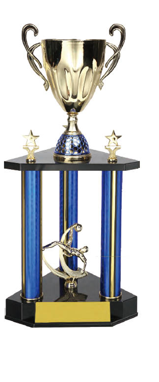 破盤價 SL009 優質金屬獎盃 升級送彩色排版金貼 SL009