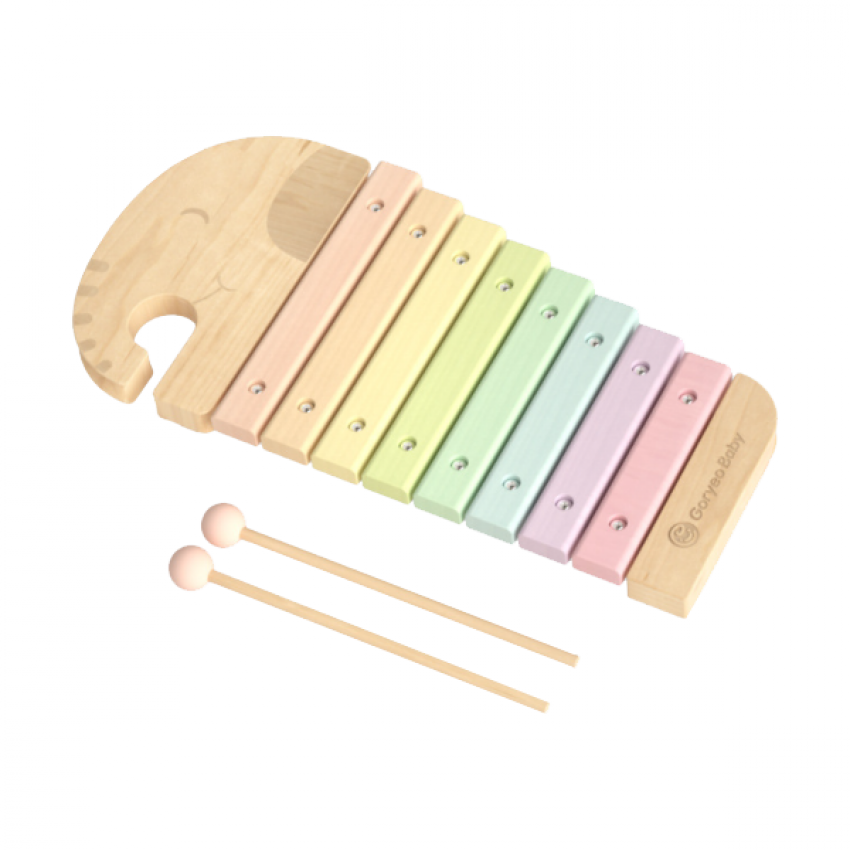 大象八音木制敲琴 63209