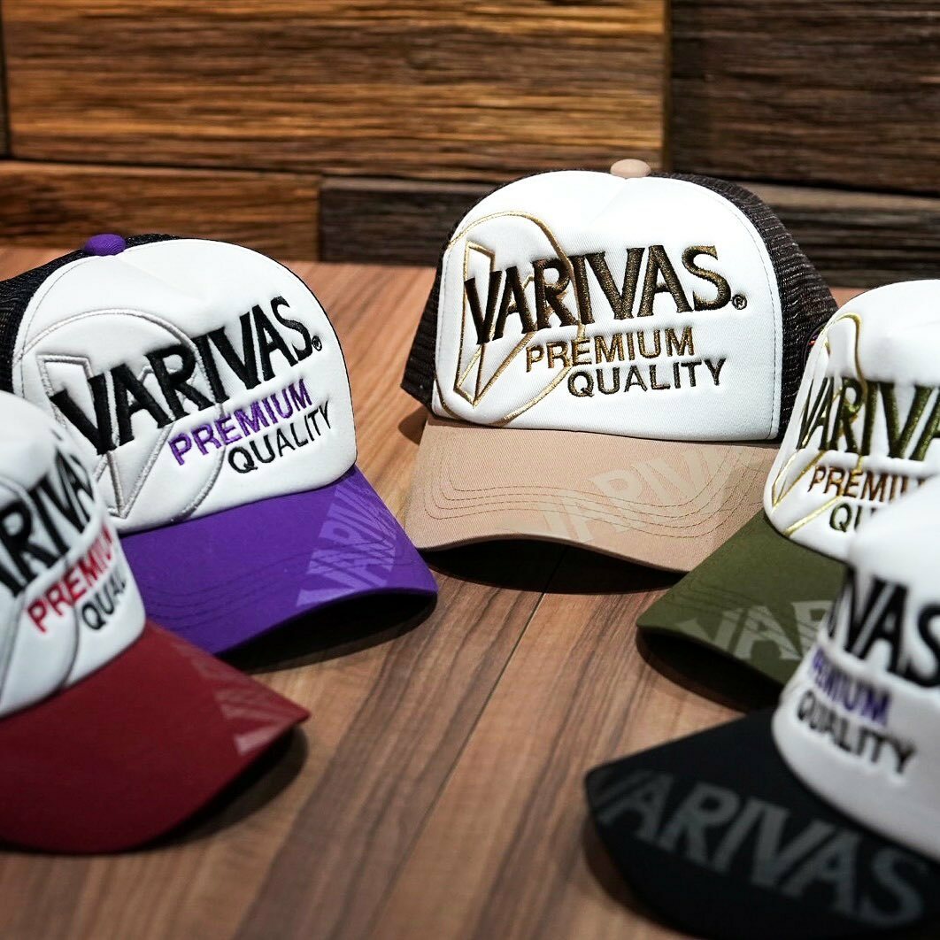 新品　VARIVAS バリバス　キャップ 帽子 フリーサイズ　メッシュ CAP メッシュキャップ