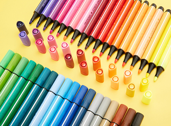 AIHAO三角桿可水洗繪彩畫筆 12色 18色  1966