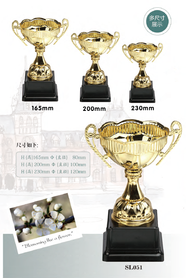SL051 優質金屬獎盃 SL051
