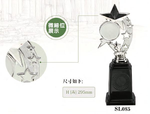 SL085 優質樹脂獎盃 SL085