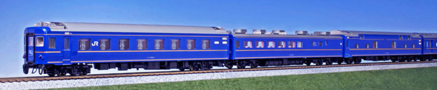 Kato 3-515 HO規 24系 寢台特急 北斗星 4輛客車廂基本組