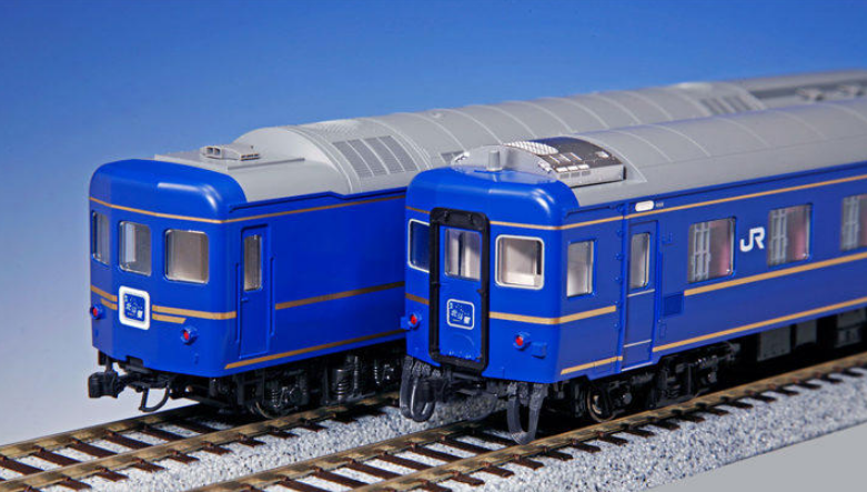 Kato 3-515 HO規 24系 寢台特急 北斗星 4輛客車廂基本組