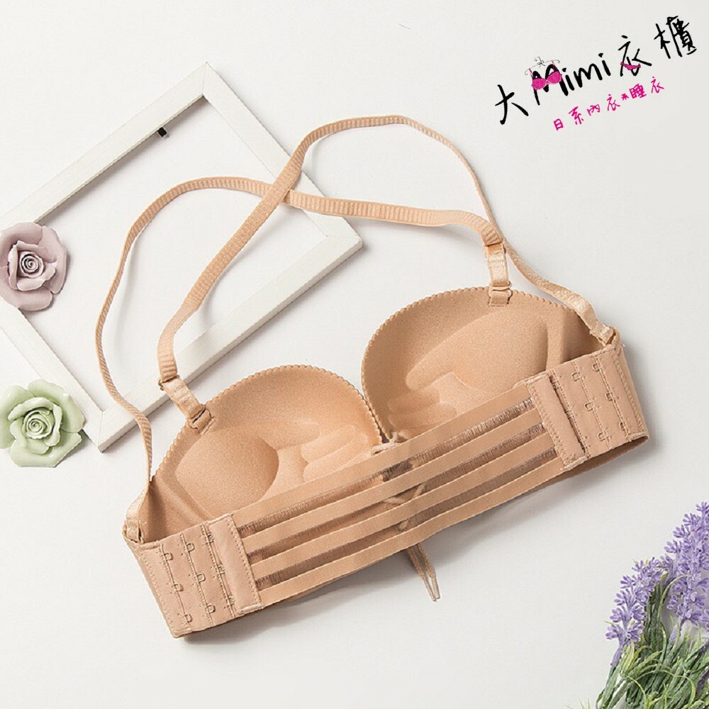 百搭拉繩平口美背內衣-單內衣