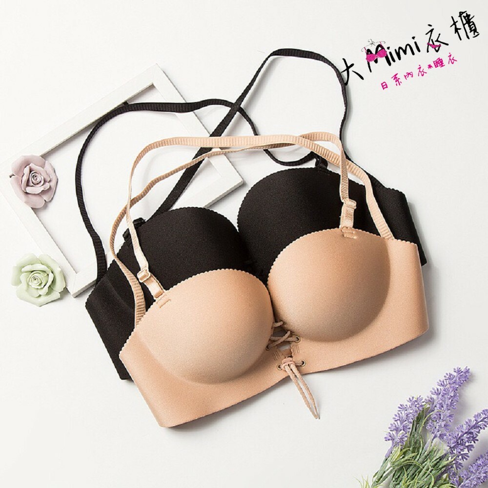 百搭拉繩平口美背內衣-單內衣
