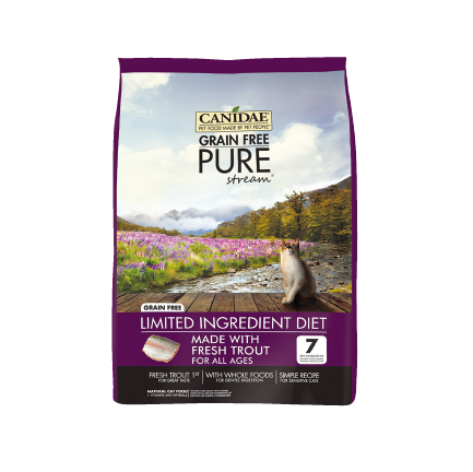 CANIDAE® PURE STREAM®  無穀物鱒魚全貓配方