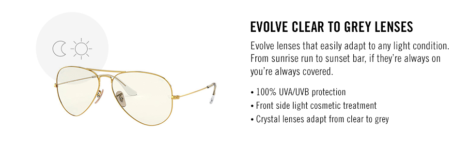 RayBan雷朋太陽眼鏡透明鏡片EVERGLASSES 透明濾藍光膜層鏡片Clear Lenses with Blue Light Filter