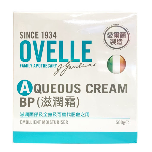 (愛爾蘭製造) OVELLE 滋潤霜 Aqueous Cream B.P. 500g