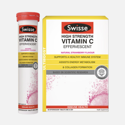 SWISSE ULTIBOOST 高濃度維他命 C 泡騰片 60片
