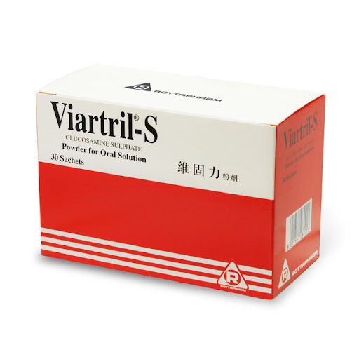 Viartril-S 維固力® 葡萄糖胺 (結晶型) (1500毫克) 30包裝沖劑