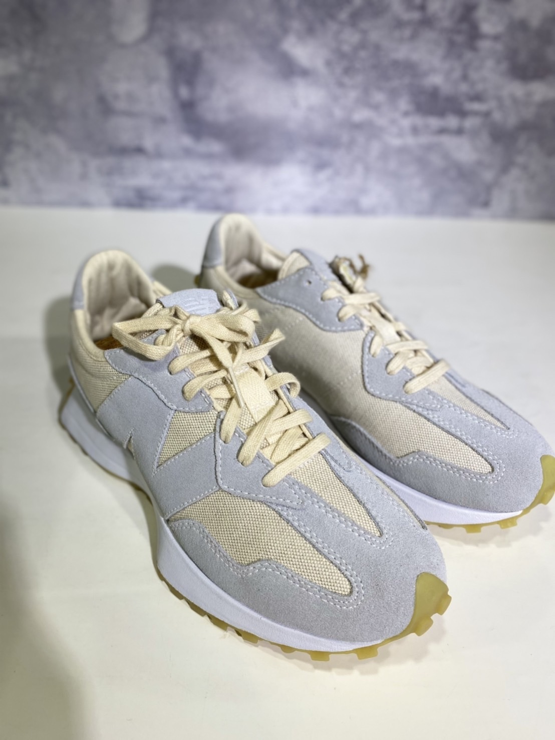 出清 New Balance Ws327und 黃白 女款 尺寸23