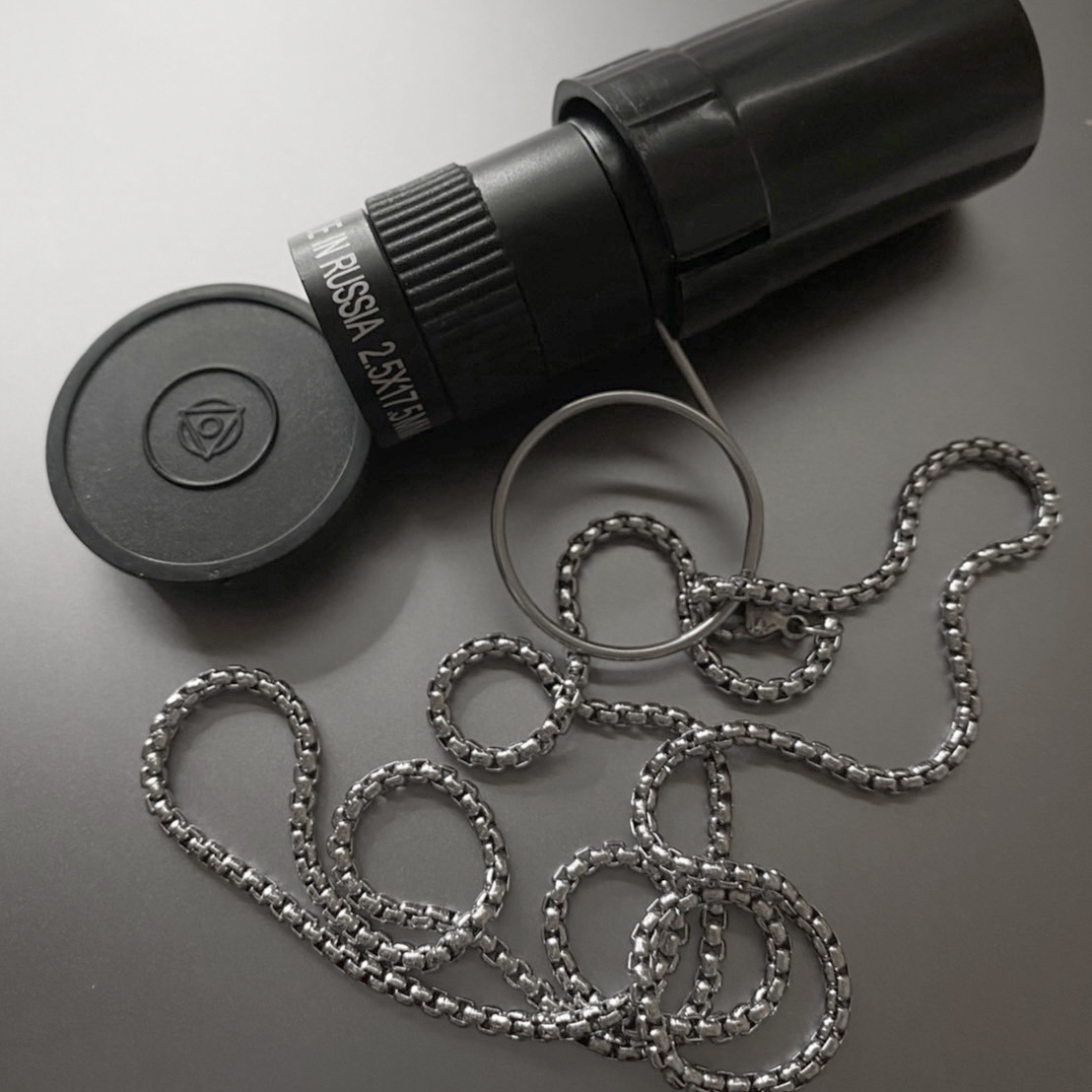 【ACCC004】沒事看看遠方望遠鏡設計項鍊