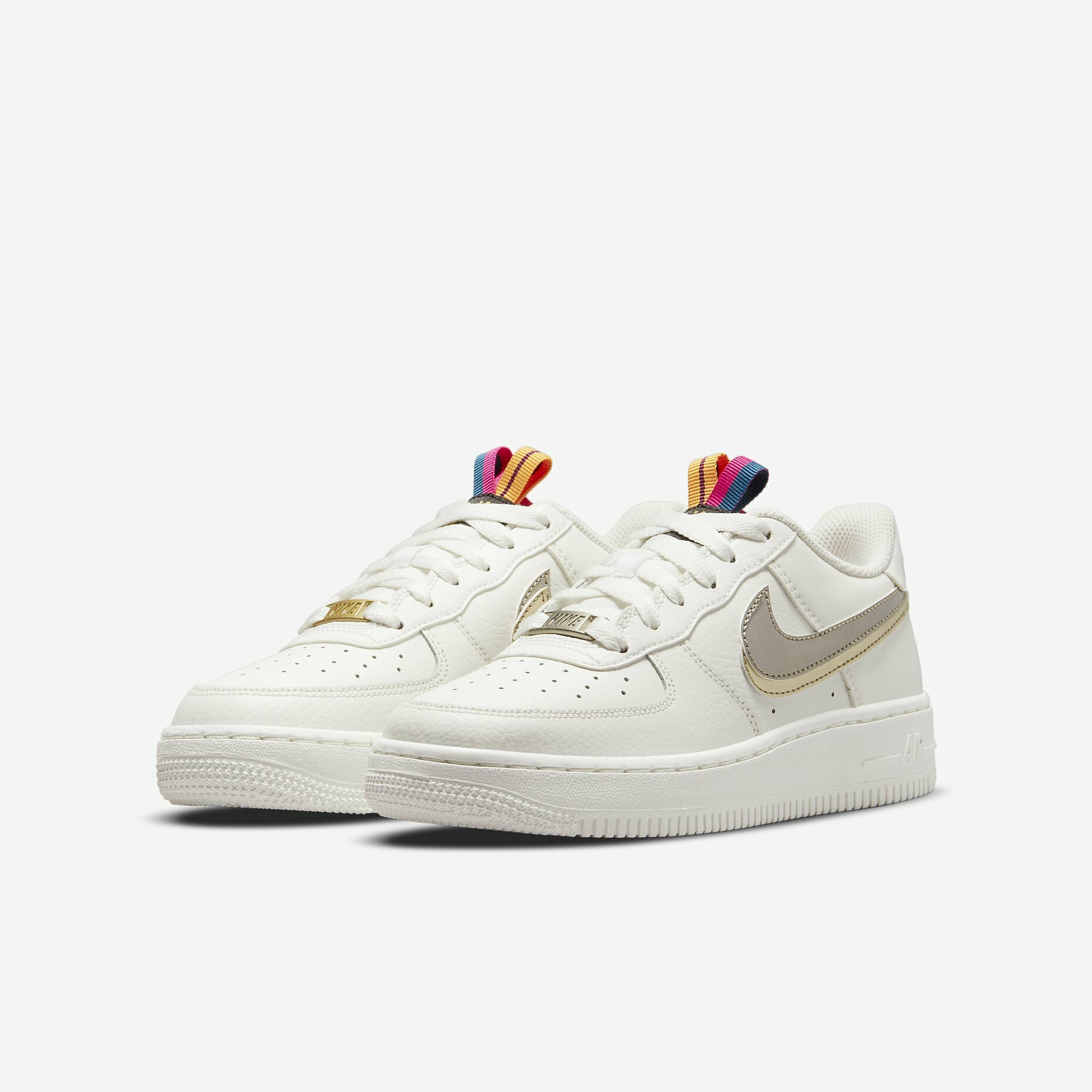 Nike Air Force 1 LV8 Silver Gold (GS) DH9595-001