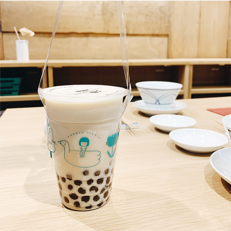 右手超人｜絕版｜透明飲料提袋｜森林