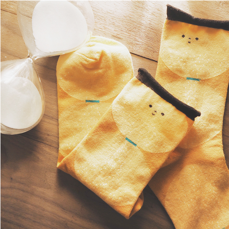 右手超人｜襪子｜沙漏｜黃