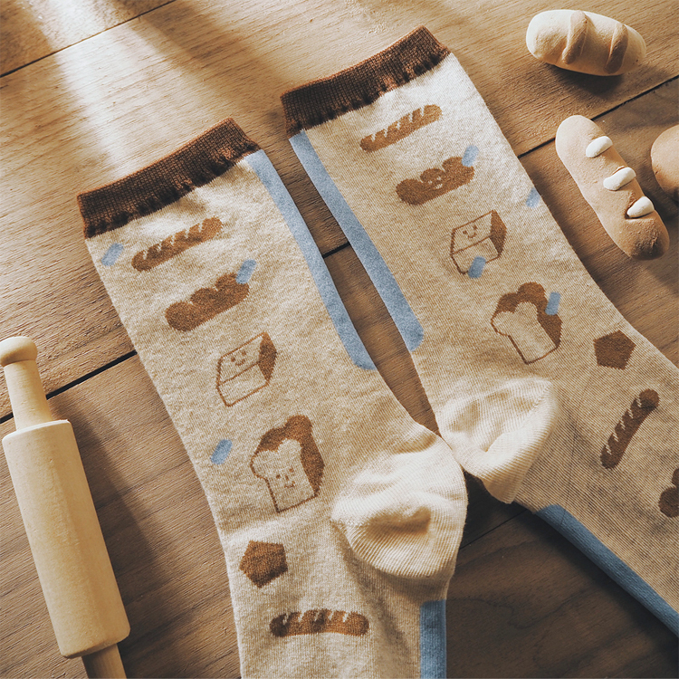 右手超人｜絕版｜襪子｜小麵包