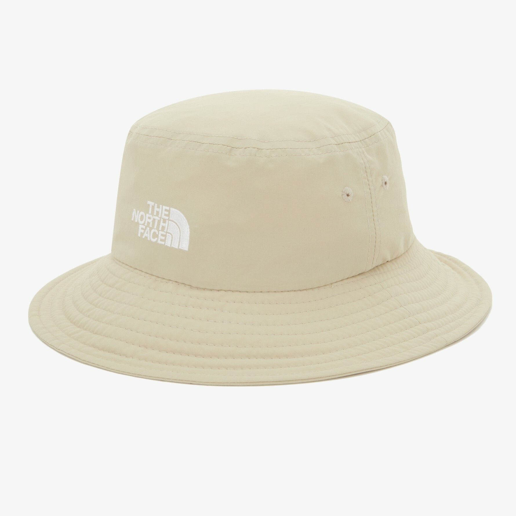 THE NORTH FACE  LOGO 刺繡 卡通圖案 卡其 漁夫帽 NE3HN01E