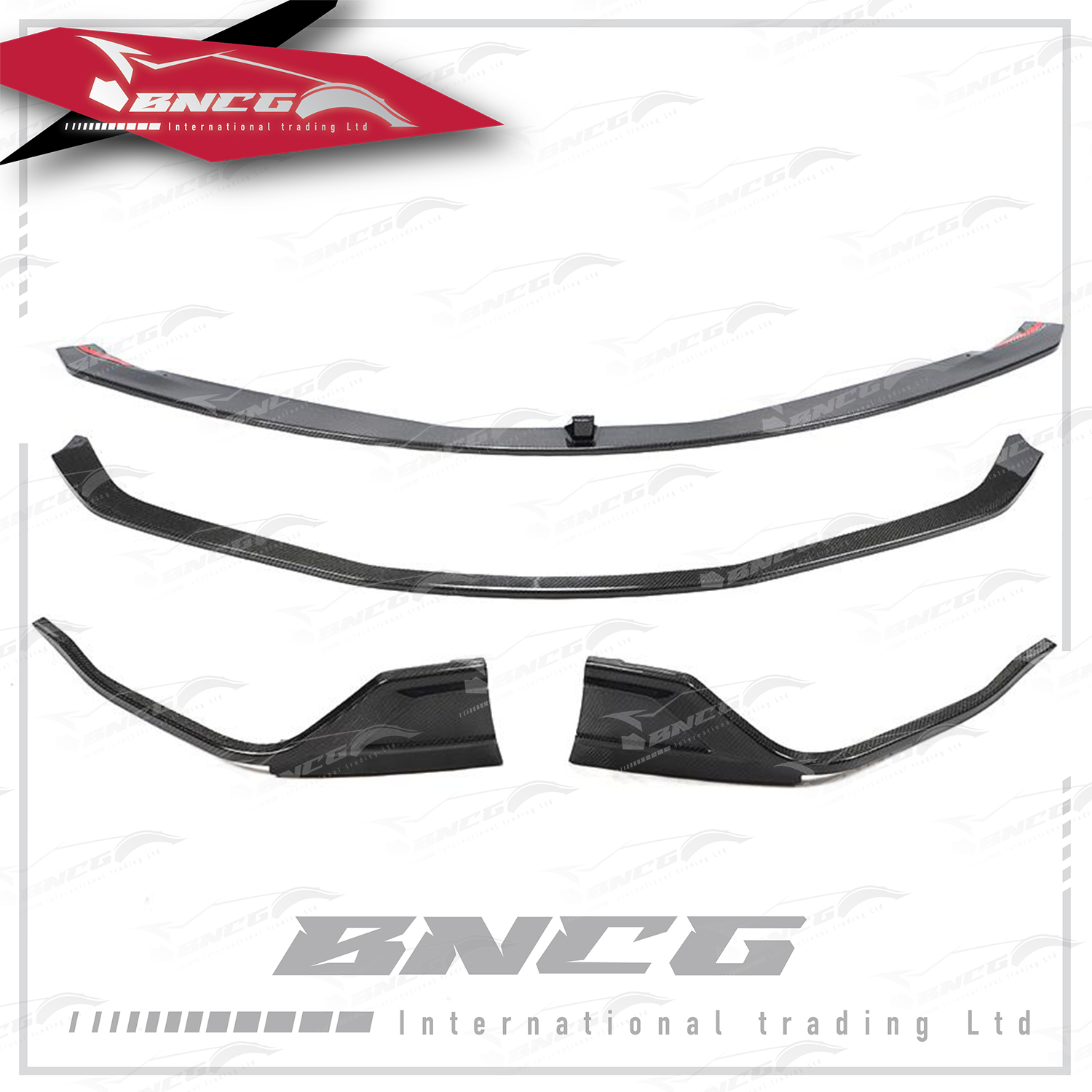 豐田 Toyota GR Supra A90 牛魔王 2019+ 乾碳纖維 外觀件 空力套件 MZ SPEED款 前下巴 前導流