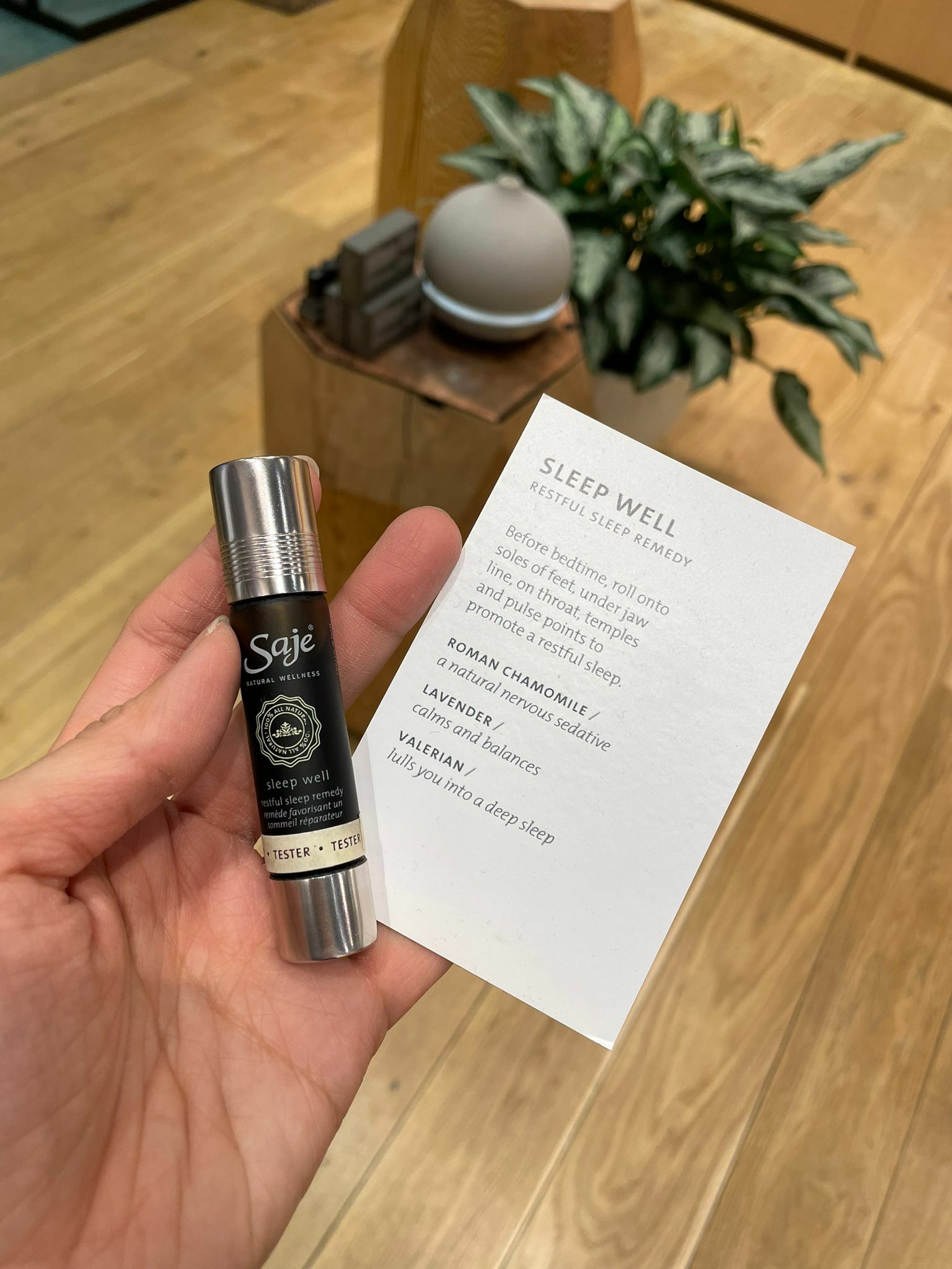 【Saje Sleep well 促進睡眠滾珠 10ml】