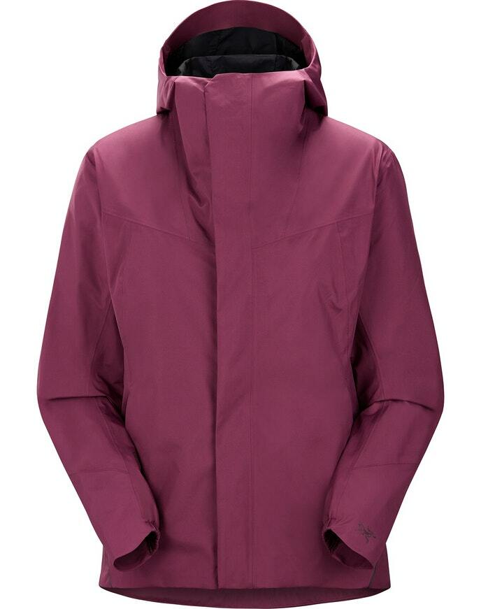 始祖鳥 arcteryx SOLANO 連帽外套 女装 酒紅色