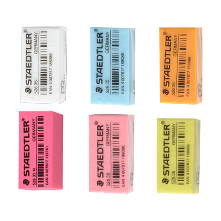 德國STAEDTLER 526 彩色橡皮擦 526