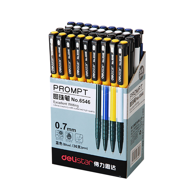 得力 6546 按動原子筆 (36pcs) 6546
