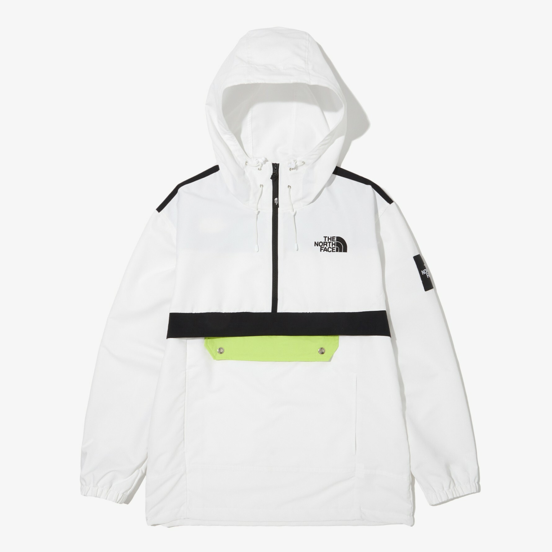 THE NORTH FACE ABERDEEN ANORAK 白 連帽 衝鋒衣 NA3BN01K