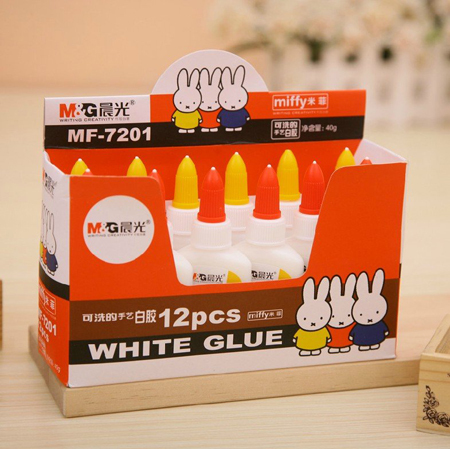 晨光文具 可洗米菲 手藝白膠 40g(12pcs)MF7201