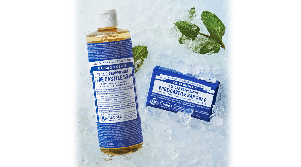 純植物油肥皂薄荷味 140 克 / 5 安士