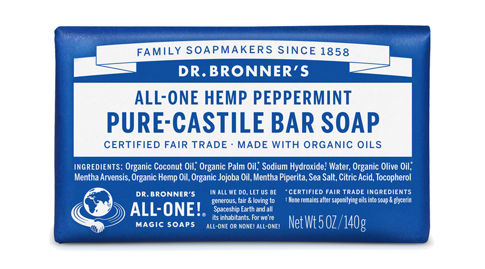 純植物油肥皂薄荷味 140 克 / 5 安士