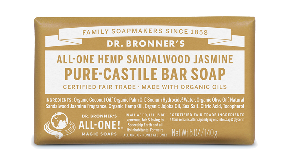 純植物油肥皂檀香茉莉味 140 克 / 5 安士