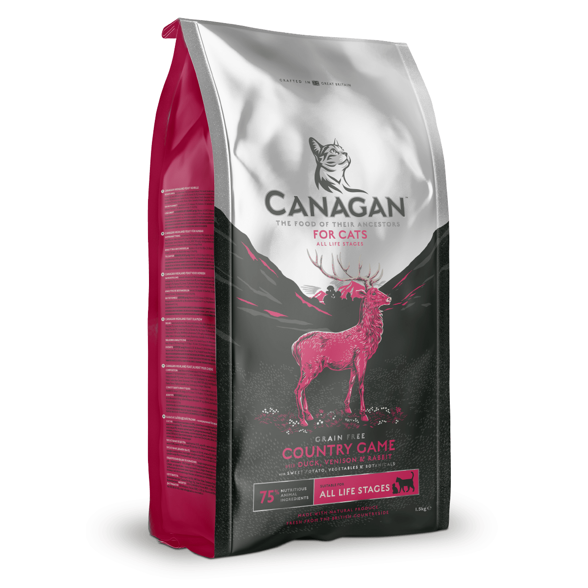 Canagan 無穀物田園野味配方貓糧 4kg