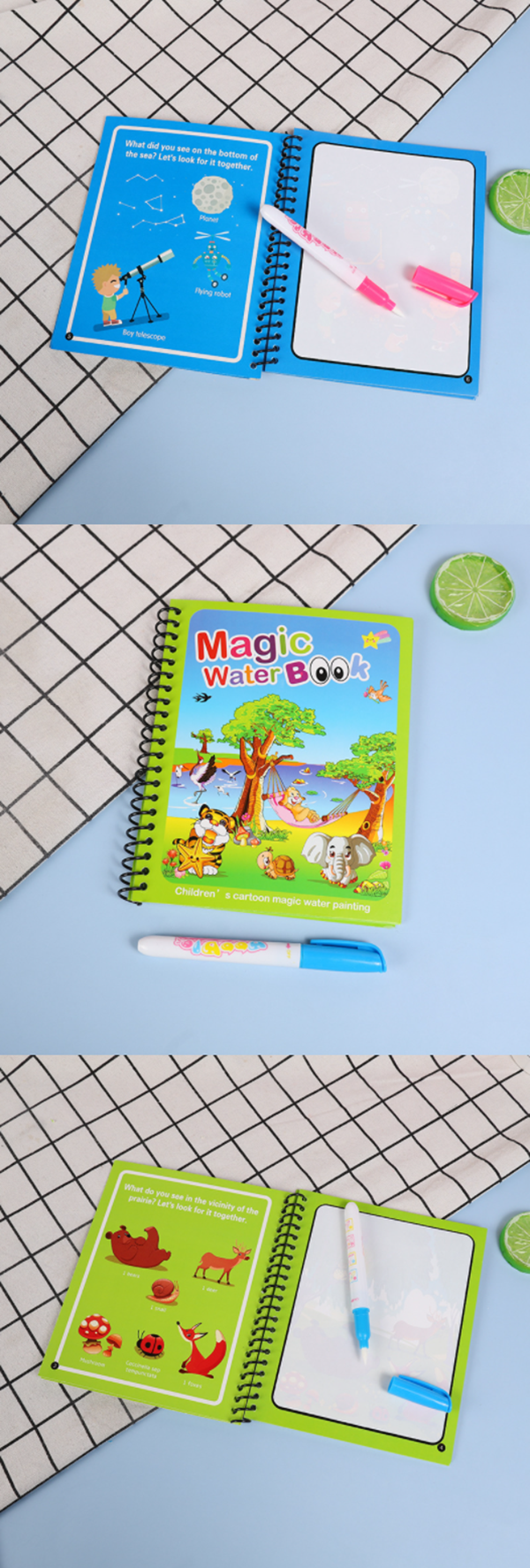 神奇塗鴉水畫本 65682