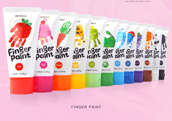 可水洗手指印畫顏料套裝 61420