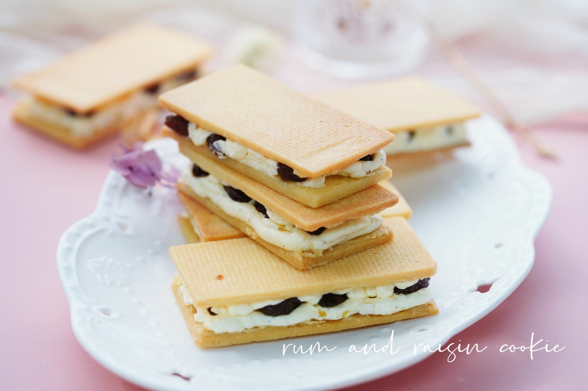 朱Sir - 香甜朱古力夾心曲奇及提子忌廉夾心曲奇 (網上課程給FACEBOOK用戶)