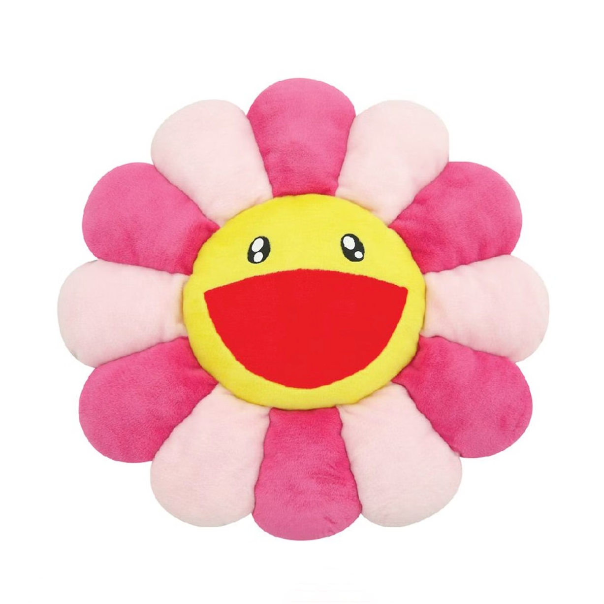 -(C01)-TAKASHI MURAKAMI FLOWER PLUSH CUSHION 60CM 花花抱枕 彩色 RAINBOW / 粉色 PINK
