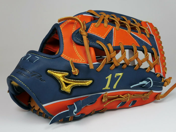 日本製美津濃MIZUNO PRO ORDER HAGA JAPAN 梶谷隆幸5DNA 硬式外野手套